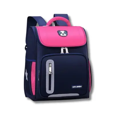 Sac à dos SM BABY : Couleur rose  Robuste et pratique.