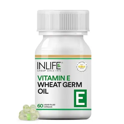 Vitamine E + Huile de germe de blé — 60 gélules